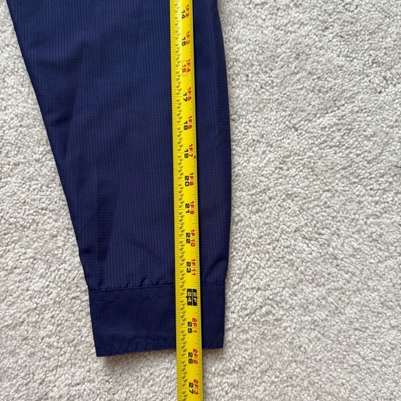 Habit Men Navy Button-Up Shirt Solar Protection Fishing Hiking Sz L - Picture 8 of 9